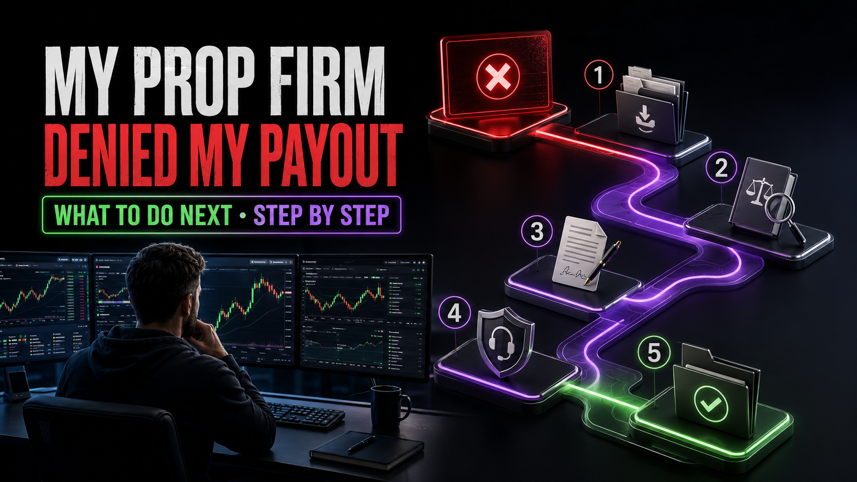 My Prop Firm Denied My Payout: What to Do Next, Step by Step
