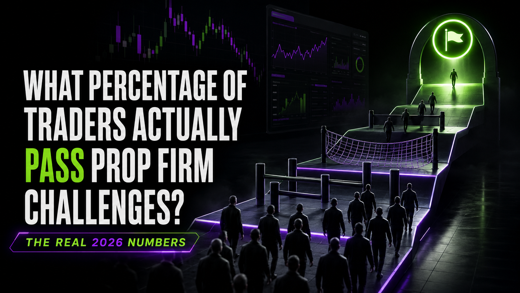 What Percentage of Traders Actually Pass Prop Firm Challenges? The Real 2026 Numbers