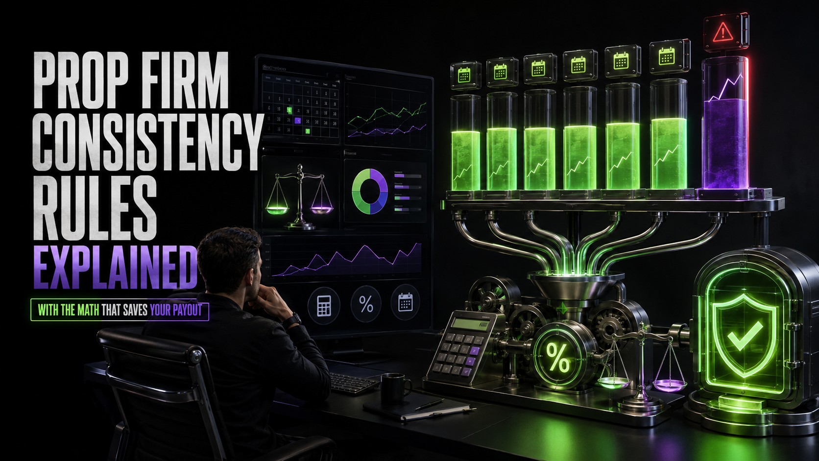 Prop Firm Consistency Rules Explained, With the Math That Saves Your Payout