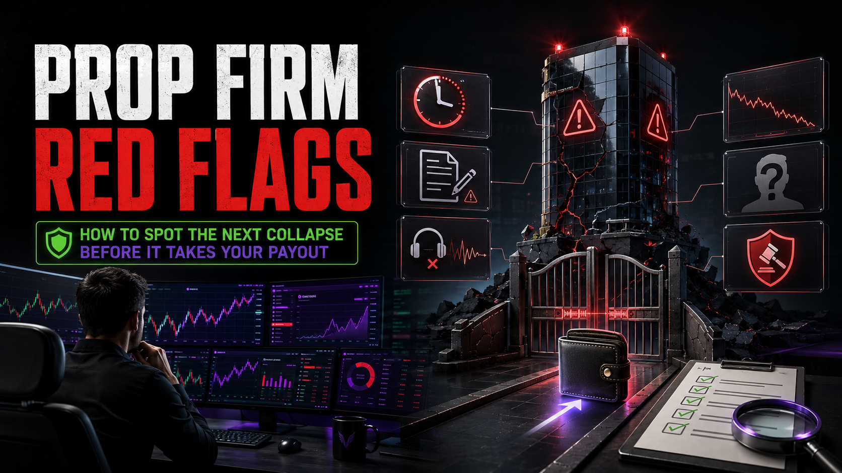 Prop Firm Red Flags: How to Spot the Next Collapse Before It Takes Your Payout
